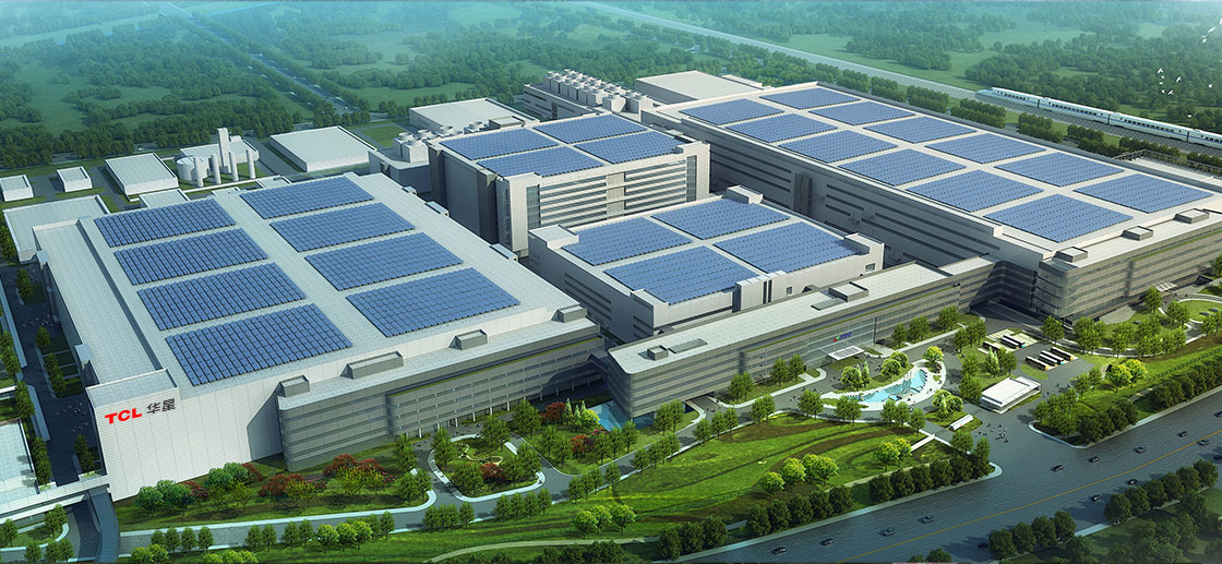 t4+M4 柔性高端智能手机显示面板生产线